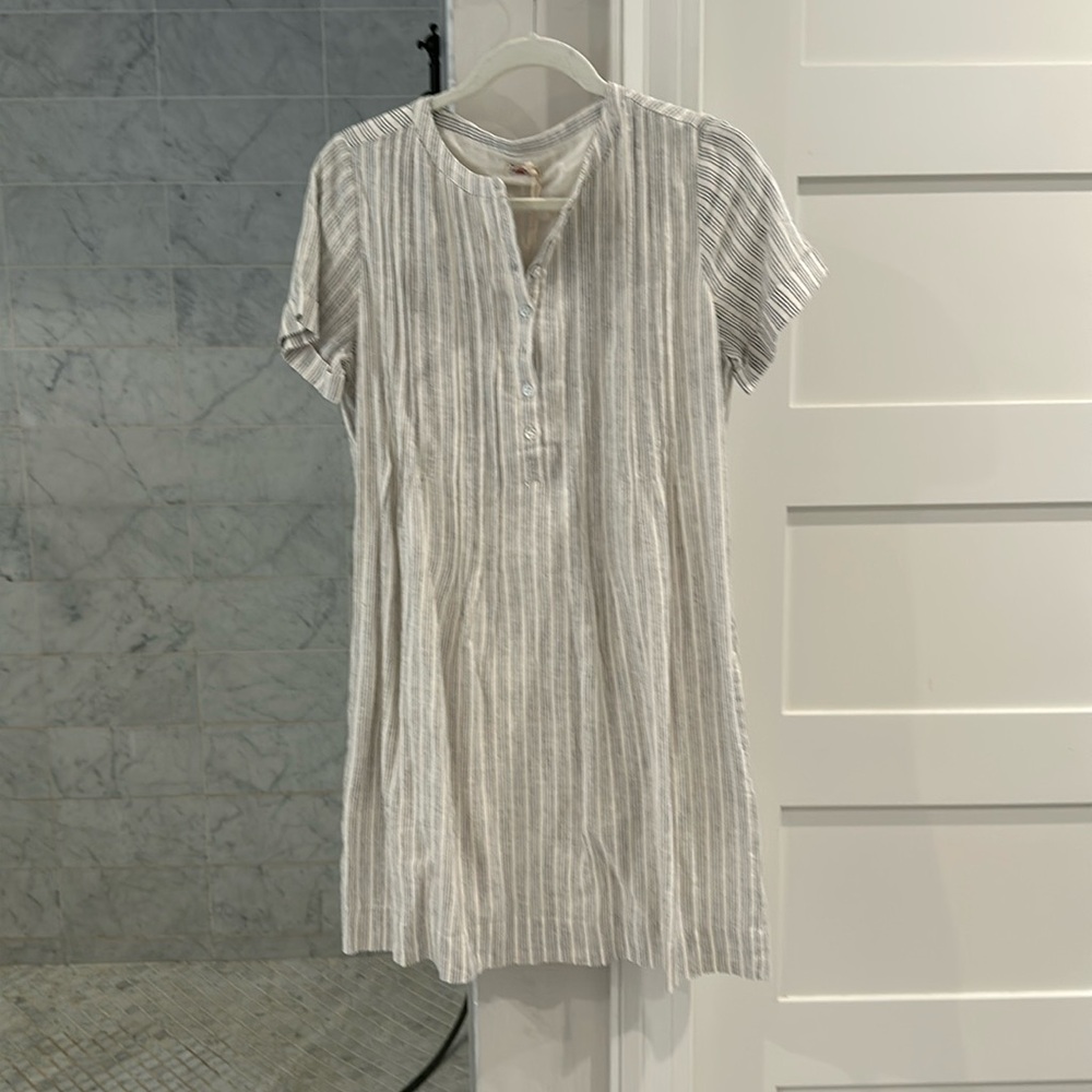 Faherty Linen Dress